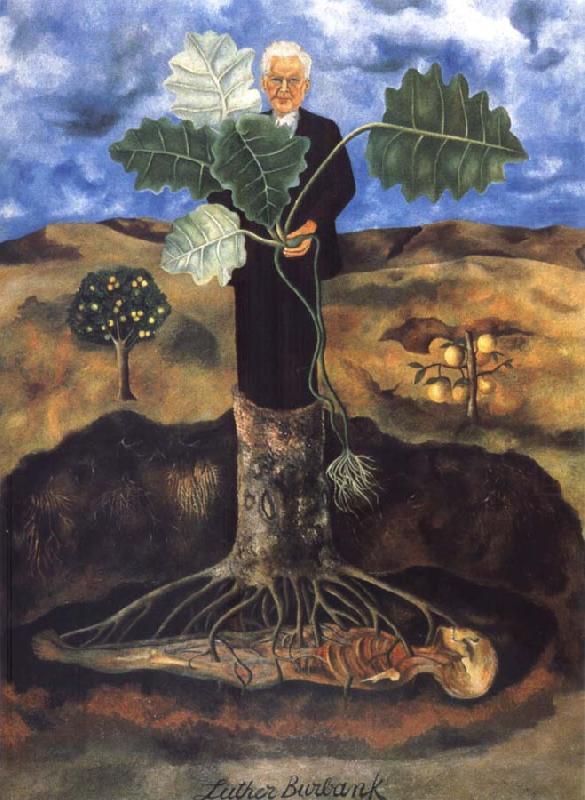 Portrait of Luther Burbank, Frida Kahlo